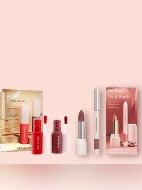 Rare Beauty Best of Rare Mini Lip Soufflé & Kind Words Mini Matte Lip Duo NEW